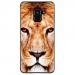 TPU0A8PLUS18LION - Coque souple pour Samsung Galaxy A8-Plus 2018 avec impression Motifs tête de lion