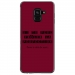 TPU0A8PLUS18PERFECTIONBORDEA - Coque souple pour Samsung Galaxy A8-Plus 2018 avec impression Motifs frôler la perfection bordeau