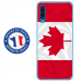 TPU0GALA70DRAPCANADA - Coque souple pour Samsung Galaxy A70 avec impression Motifs drapeau du Canada