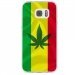 TPU0GALS7RASTA - Coque souple pour Samsung Galaxy S7 SM-G930 avec impression Motifs rasta