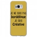 TPU0GALS8BORDELIQUEOR - Coque souple pour Samsung Galaxy S8 avec impression Motifs Je ne suis pas bordélique or