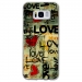 TPU0GALS8LOVEVINTAGE - Coque souple pour Samsung Galaxy S8 avec impression Motifs Love Vintage