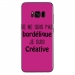 TPU0GALS8PLUSBORDELIQUEFUSHIA - Coque souple pour Samsung Galaxy S8 Plus avec impression Motifs Je ne suis pas bordélique fushia