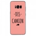 TPU0GALS8PLUSDISCAMIONROSE - Coque souple pour Samsung Galaxy S8 Plus avec impression Motifs Dis Camion rose