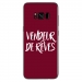 TPU0GALS8PLUSVENDREVEBORDEAU - Coque souple pour Samsung Galaxy S8 Plus avec impression Motifs vendeur de rêves bordeau