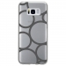 TPU0GALS8RONDSGRIS - Coque souple pour Samsung Galaxy S8 avec impression Motifs ronds gris