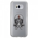 TPU0GALS8SKULLCASQUE - Coque souple pour Samsung Galaxy S8 avec impression Motifs tête de mort avec un casque de moto