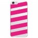 TPU0IPHONE7BANDESFUSHIAS - Coque souple pour Apple iPhone 7 avec impression Motifs bandes fushias
