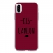 TPU0IPHONEXDISCAMIONBORDEAU - Coque souple pour Apple iPhone X avec impression Motifs Dis Camion bordeau