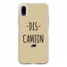 TPU0IPHONEXDISCAMIONTAUPE - Coque souple pour Apple iPhone X avec impression Motifs Dis Camion taupe