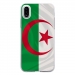 TPU0IPHONEXDRAPALGERIE - Coque souple pour Apple iPhone X avec impression Motifs drapeau de l'Algérie