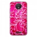 TPU0MOTOCPLUSARABESQUEFUSHIA - Coque souple pour Motorola Moto C Plus avec impression Motifs arabesque fushia
