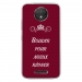 TPU0MOTOCPLUSBOUDERBORDEAU - Coque souple pour Motorola Moto C Plus avec impression Motifs Bouder pour mieux Régner bordeau
