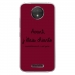 TPU0MOTOCPLUSCHIANTEBORDEAU - Coque souple pour Motorola Moto C Plus avec impression Motifs Avant, j'étais chiante bordeau