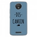 TPU0MOTOCPLUSDISCAMIONBLEU - Coque souple pour Motorola Moto C Plus avec impression Motifs Dis Camion bleu