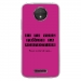 TPU0MOTOCPLUSPERFECTIONFUSHIA - Coque souple pour Motorola Moto C Plus avec impression Motifs frôler la perfection fushia