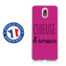 TPU0NOKIA31CHIEUSEFUSHIA - Coque souple pour Nokia 3-1 avec impression Motifs Chieuse d'Amour fushia