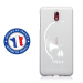 TPU0NOKIA31CRANE - Coque souple pour Nokia 3-1 avec impression Motifs crâne blanc