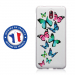TPU0NOKIA31PAPILLONS - Coque souple pour Nokia 3-1 avec impression Motifs papillons colorés