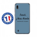 TPU0TPU0A10CHIANTEBLEU - Coque souple pour Samsung Galaxy A10 avec impression Motifs Avant, j'étais chiante bleu