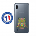 TPU0TPU0A10CHOUETTE - Coque souple pour Samsung Galaxy A10 avec impression Motifs chouette psychédélique