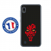 TPU0TPU0A10DARKROUGE - Coque souple pour Samsung Galaxy A10 avec impression Motifs Dark rouge