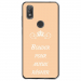 TPU0VIEW2BOUDERBEIGE - Coque souple pour Wiko View 2 avec impression Motifs Bouder pour mieux Régner beige