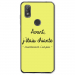 TPU0VIEW2CHIANTEJAUNE - Coque souple pour Wiko View 2 avec impression Motifs Avant, j'étais chiante jaune
