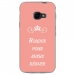 TPU0XCOVER4BOUDERROSE - Coque souple pour Samsung Galaxy XCover 4 avec impression Motifs Bouder pour mieux Régner rose