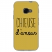 TPU0XCOVER4CHIEUSEOR - Coque souple pour Samsung Galaxy XCover 4 avec impression Motifs Chieuse d'Amour or