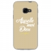 TPU0XCOVER4DIEUTAUPE - Coque souple pour Samsung Galaxy XCover 4 avec impression Motifs Appelle moi Dieu taupe
