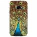 TPU0XCOVER4PAON - Coque souple pour Samsung Galaxy XCover 4 avec impression Motifs paon qui fait la roue