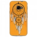 TPU0XCOVER4REVEORANGE - Coque souple pour Samsung Galaxy XCover 4 avec impression Motifs attrape rêve sur fond orange