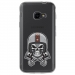 TPU0XCOVER4SKULLCASQUE - Coque souple pour Samsung Galaxy XCover 4 avec impression Motifs tête de mort avec un casque de mot