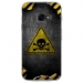 TPU0XCOVER4TOXIQUE - Coque souple pour Samsung Galaxy XCover 4 avec impression Motifs panneau toxique