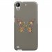 TPU1DES530PAPILLONSEUL - Coque souple pour HTC Desire 530 avec impression Motifs papillon psychédélique