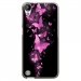 TPU1DES530PAPILLONSFUSHIAS - Coque souple pour HTC Desire 530 avec impression Motifs papillons fushias