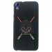 TPU1DES626DARKVA - Coque souple pour HTC Desire 626 avec impression Motifs Dark et sabres lasers
