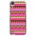 TPU1DES630AZTEQUE - Coque souple pour HTC Desire 630 avec impression Motifs aztèque