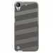 TPU1DES630BANDESGRISES - Coque souple pour HTC Desire 630 avec impression Motifs bandes grises