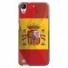 TPU1DES630DRAPESPAGNE - Coque souple pour HTC Desire 630 avec impression Motifs drapeau de l'Espagne