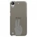 TPU1DES630MAINPEACE - Coque souple pour HTC Desire 630 avec impression Motifs main Peace and Love
