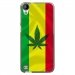 TPU1DES630RASTA - Coque souple pour HTC Desire 630 avec impression Motifs rasta