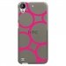 TPU1DES630RONDSFUSHIAS - Coque souple pour HTC Desire 630 avec impression Motifs ronds fushias