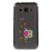 TPU1GALJ1CHOUETTEBRANCHE - Coque souple pour Samsung Galaxy J1 SM-J100F avec impression Motifs chouette sur une branche