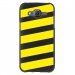 TPU1GALJ5BANDESJAUNES - Coque Souple en gel pour Samsung Galaxy J5 avec impression Motifs bandes jaunes