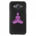 TPU1GALJ5BOUDDHAMAUVE - Coque Souple en gel pour Samsung Galaxy J5 avec impression Motifs bouddha mauve