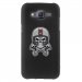 TPU1GALJ5SKULLCASQUE - Coque Souple en gel pour Samsung Galaxy J5 avec impression Motifs tête de mort avec un casque de mo