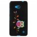 TPU1LUM640CHOUETTEBRANCHE - Coque Souple en gel noir pour Microsoft Lumia 640 avec impression Motifs chouette sur une branche