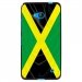 TPU1LUM640DRAPJAMAIQUE - Coque Souple en gel noir pour Microsoft Lumia 640 avec impression Motifs drapeau de la Jamaïque
